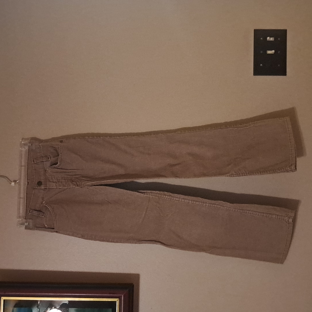 Vintage JcPenney Plain Pockets Corduroy Pants Size 25 Waist 27 Inseam